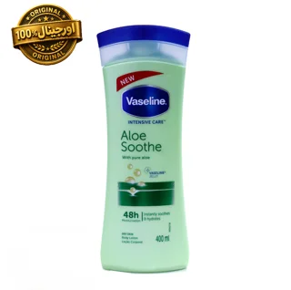 لوسیون بدن وازلین (اصل افریقایی) حاوی عصاره الوئه ورا حجم ۴۰۰ میل