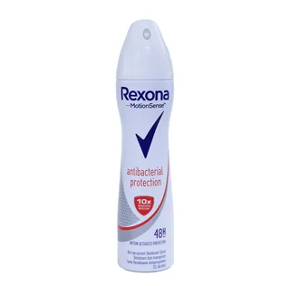اسپری بدن زنانه رکسونا Rexona مدل antibacterial protection حجم 200 میل